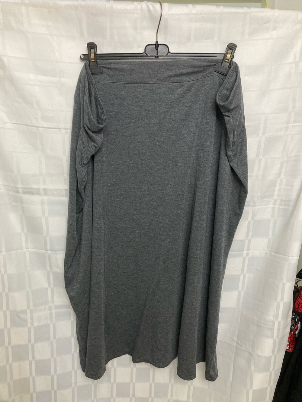 Grey maxi skirt